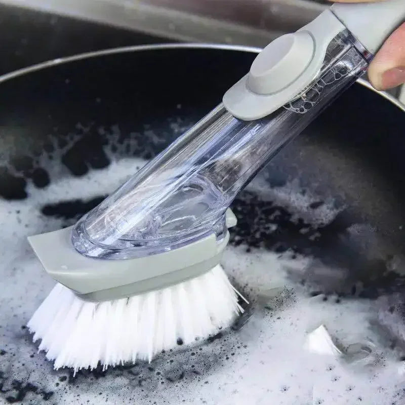 2-in-1 Soap Dispensing Scrub Brush