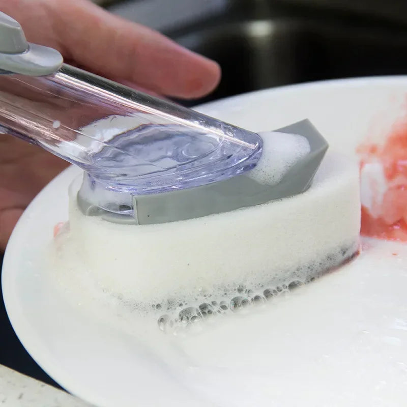 2-in-1 Soap Dispensing Scrub Brush
