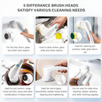 Cleanovo 5-in-1 Electric Cleaning Brush